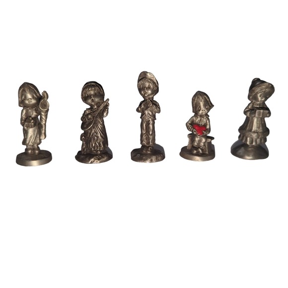 Vintage Fine Pewter Little Gallery Hallmark Cards Bundle, 10 PC - Picture 6 of 8